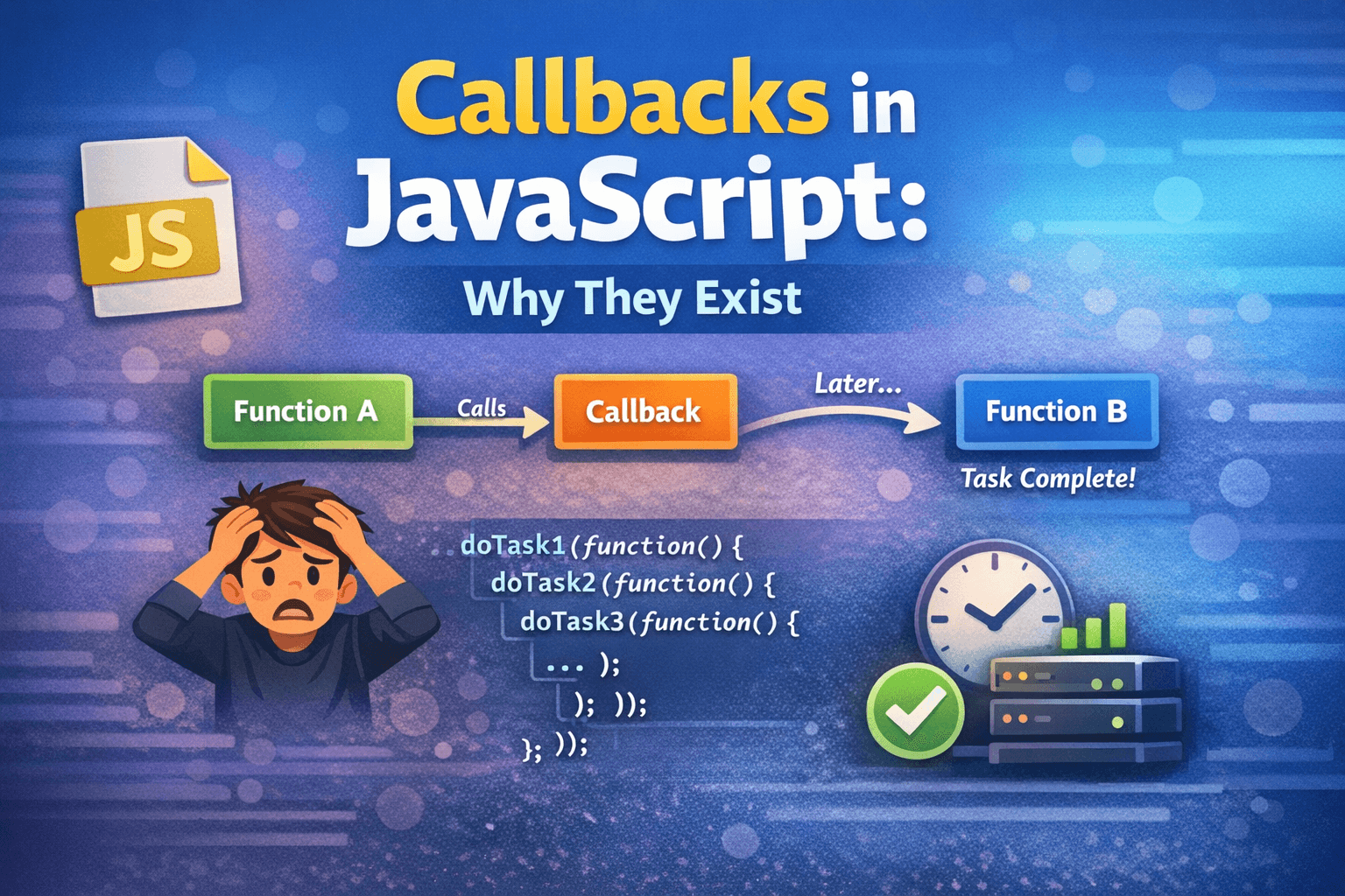 Callbacks in JavaScript: Why They Exist