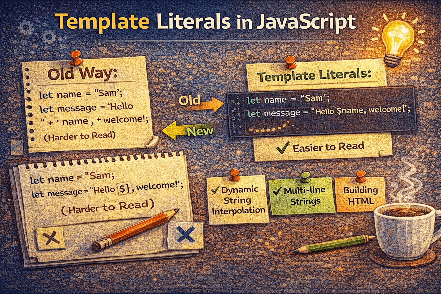 Template Literals in JavaScript