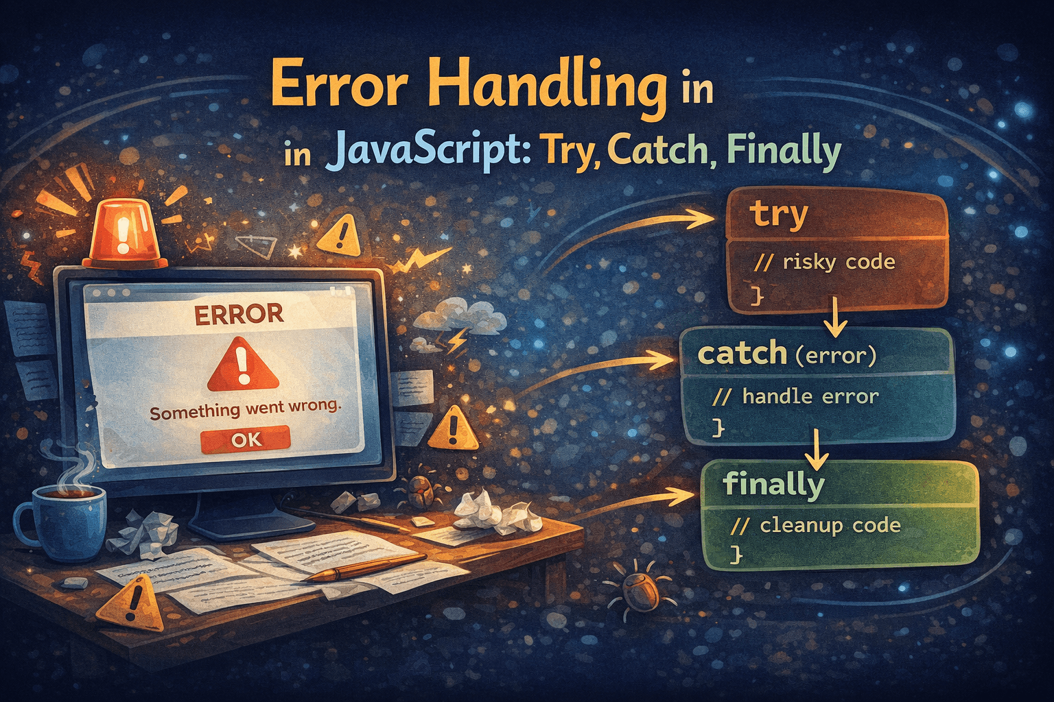 Error Handling in JavaScript: Try, Catch, Finally